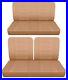 Front 50/50 top & Rear bench seat covers fits 1952-1957 Chevy Bel Air 2 dr sedan