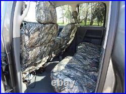 Front & Back Exact Seat Covers for 2006-2009 Dodge Ram 2500-3500 Camo Waterproof