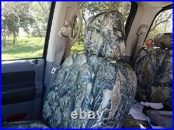 Front & Back Exact Seat Covers for 2006-2009 Dodge Ram 2500-3500 Camo Waterproof