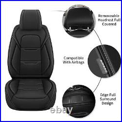 Front & Rear Car 2/5Seat Covers PU Leather For JEEP Renegade 2015-2024 Cushion