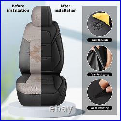 Front & Rear Car 2/5Seat Covers PU Leather For JEEP Renegade 2015-2024 Cushion