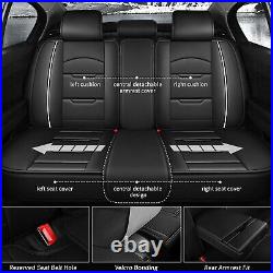 Front & Rear Car 2/5Seat Covers PU Leather For JEEP Renegade 2015-2024 Cushion