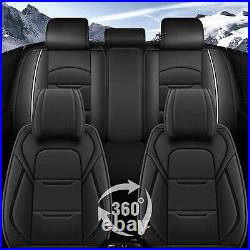 Front & Rear Car 2/5Seat Covers PU Leather For JEEP Renegade 2015-2024 Cushion