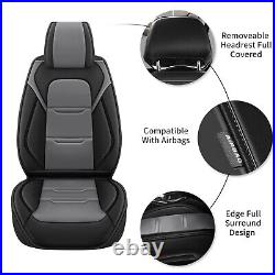Front & Rear Car 2/5Seat Covers PU Leather For Nissan Kicks 2018-2024 Cushion
