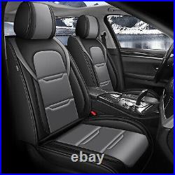 Front & Rear Car 2/5Seat Covers PU Leather For Subaru Forester 2007-2018 Cushion