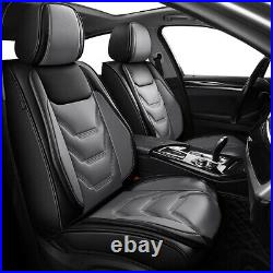 Front & Rear Car For Ford EcoSport 2018-2022 PU Leather Cushion 2/5Seat Covers
