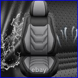 Front & Rear Car For Ford EcoSport 2018-2022 PU Leather Cushion 2/5Seat Covers