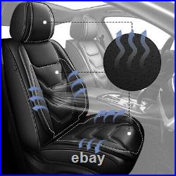 Front & Rear Car For Kia K5 2021-2024 Faux Leather Cushion Pad 2/5Seat Covers