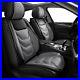 Front&Rear Car For Subaru Crosstrek 2016-2024 PU Leather Cushion 2/5Seat Covers