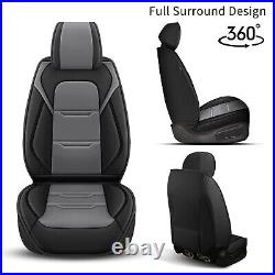 Front & Rear Car Seat Covers Faux Leather For Hyundai Venue 2020-2023 Cushion