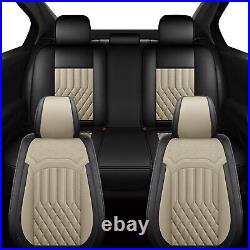 Front&Rear Seat Covers Faux Leather Cushion For Nissan Juke 2011-2017 Full Set