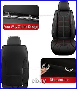 Front&Rear Waterproof Leather Cushion For Toyota Camry 2018-2024 Car Seat Covers