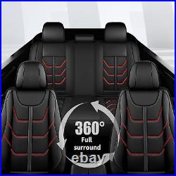 Front&Rear Waterproof Leather Cushion For Toyota Camry 2018-2024 Car Seat Covers