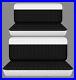 Front and Rear bench car seat covers fits 1953-1957 Chevy 210 Sedan black white