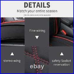 Full Car Front Rear 5-Seat Leather Cushion Cover For Acura TL TLX Base Sedan 4DR