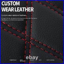 Full Car Front Rear 5-Seat Leather Cushion Cover For Acura TL TLX Base Sedan 4DR