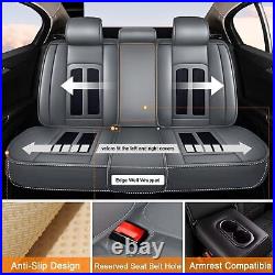 Full Set Car Seat Covers Faux Leather Protector Pad For Subaru WRX 2015-2024