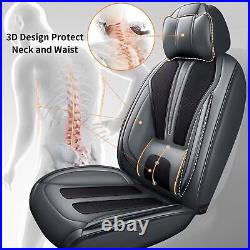 Full Set Car Seat Covers Faux Leather Protector Pad For Subaru WRX 2015-2024