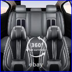 Full Set Car Seat Covers Faux Leather Protector Pad For Subaru WRX 2015-2024
