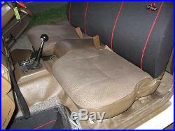 Grey Fur Bench Seat Cover (sheepskin Look)fit Holden Rodeo 1989 2002