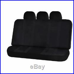 Honda Accord Rubber Mats Seat Covers & Black Bench Cover 11pc Universal-fit