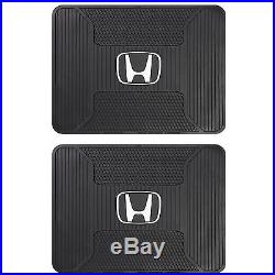 Honda Elite Rubber Mats HB Seat Covers & Black Bench Cover 11pc Universal-fit