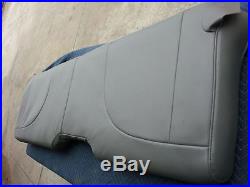 International W4300 Bench Seat Front Bottom and Backrest Seat Cover- Gray Vinyl