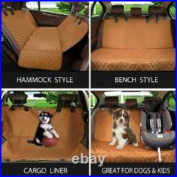 Jeep Back Seat Dog Cover Waterproof Car Pet Kid Protective Cargo Liner SUV Bench