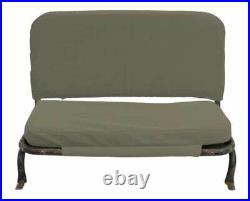 Jeep Flat Fender, Late CJ-2A / CJ-3A / CJ-3B with 15? Tall-Back Rear Seat Covers