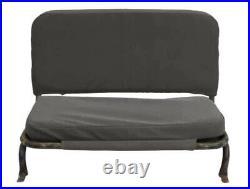 Jeep Flat Fender, Late CJ-2A / CJ-3A / CJ-3B with 15? Tall-Back Rear Seat Covers