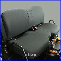 John Deere HD XUV Front Bench Seat Cover. Black Fits 625i 825i 855D 825i-S4 855D