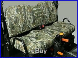 John Deere HD XUV Gator Front Bench Seat Cover CAMO MOLLE Pouch Attachment
