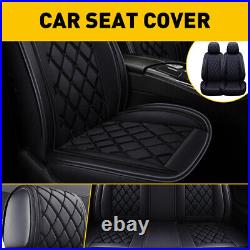 Leather Car Seat Cover For Silverado Chevy GMC 2007-2021 Sierra 1500 2500/3500HD