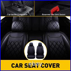 Leather Car Seat Cover For Silverado Chevy GMC 2007-2021 Sierra 1500 2500/3500HD