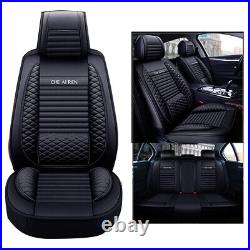 Leather Car Seat Cover Set Protection Cushion Fit for Mitsubishi