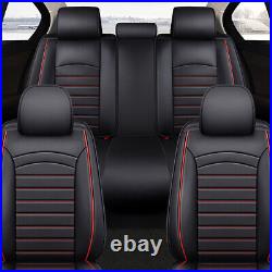Leather Car Seat Covers Full Set/Front Waterproof Cushion For Honda Odyssey Auto