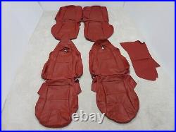 Leather Seat Covers Fits 2004-2008 Mazda RX8 Red PC2