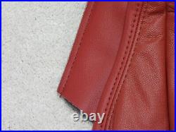 Leather Seat Covers Fits 2004-2008 Mazda RX8 Red PC2