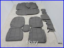 Leather Seat Covers Fits 2007-2010 Nissan Altima Hybrid Sedan Grey PC31