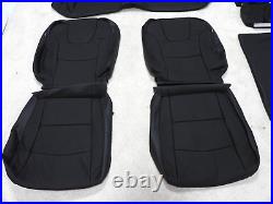 Leather Seat Covers Fits 2008-2011 Subaru Impreza Outback Black TN63 CLOSEOUT