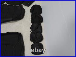 Leather Seat Covers Fits 2011 Chevrolet Cruze Eco Sedan Black TN12 CLOSEOUT