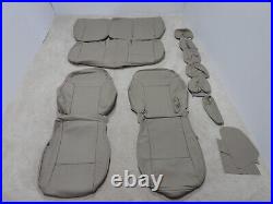 Leather Seat Covers Fits 2012 Ford Fiesta Sedan Hatchback Tan TN51 CLOSEOUT
