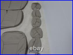 Leather Seat Covers Fits 2012 Ford Fiesta Sedan Hatchback Tan TN51 CLOSEOUT