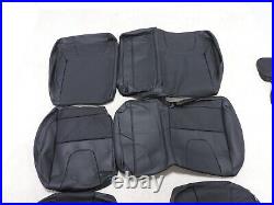 Leather Seat Covers Fits 2012 Ford Focus SE 5 Door Black TN39 CLOSEOUT