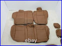 Leather Seat Covers Fits 2014 2015 2016 Toyota Corolla L LE Vin 2 L33