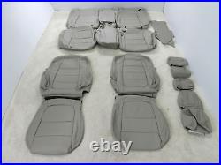 Leather Seat Covers Fits 2016-2016.5 Mazda CX-5 Touring Gray Roadwire2