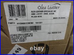 Leather Seat Covers Fits 2018 2019 Hyundai Sonata Sport Sedan Black Alea L3