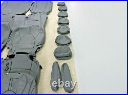 Leather Seat Covers Fits 2020-2022 Toyota Highlander XLE XSE Grey SA18