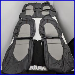 Leather Seat Covers Fits 2020-2023 Toyota Camry LE SE Grey LQ53