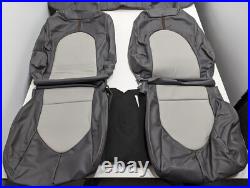 Leather Seat Covers Fits 2020-2023 Toyota Camry LE SE Grey LQ53